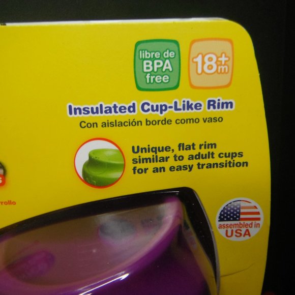 New Gerber Graduates Ultimate Insulated 9 oz Sippy Cups - Picture 5 of 12